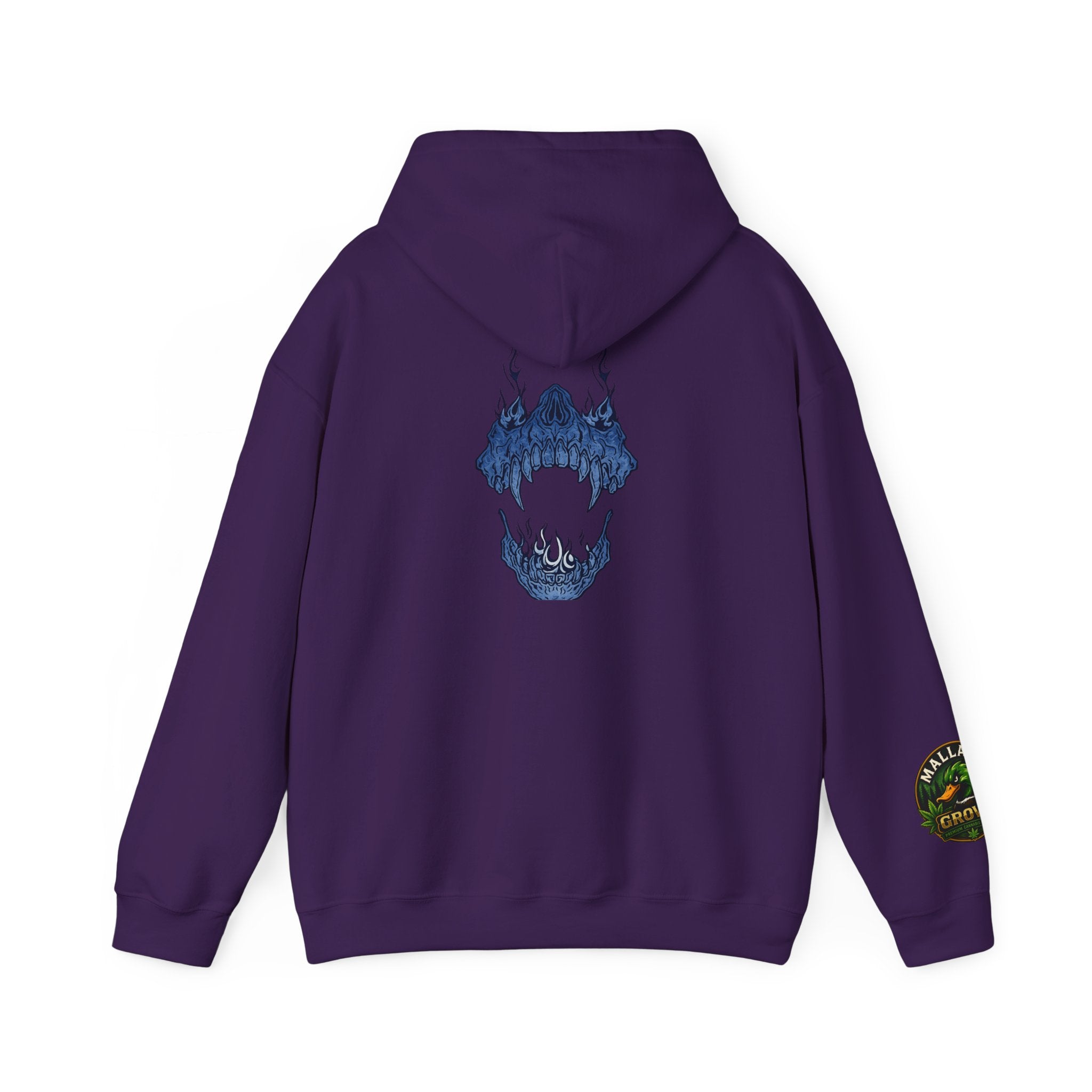 Mallard Grove Premium Cannabis Apparel Dracula Skull Hoodie