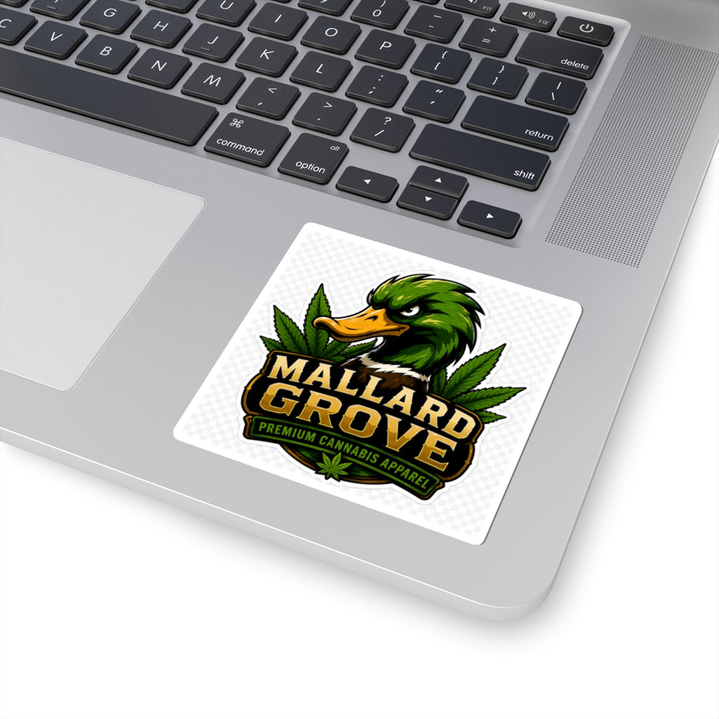Mallard Grove Premium Cannabis Apparel Duck Sticker