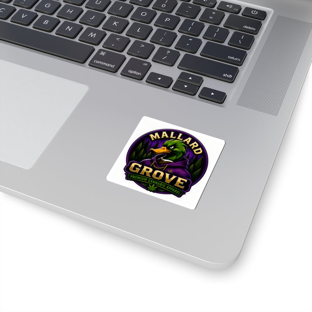 Mallard Grove Premium Cannabis Apparel Hoodie Sticker