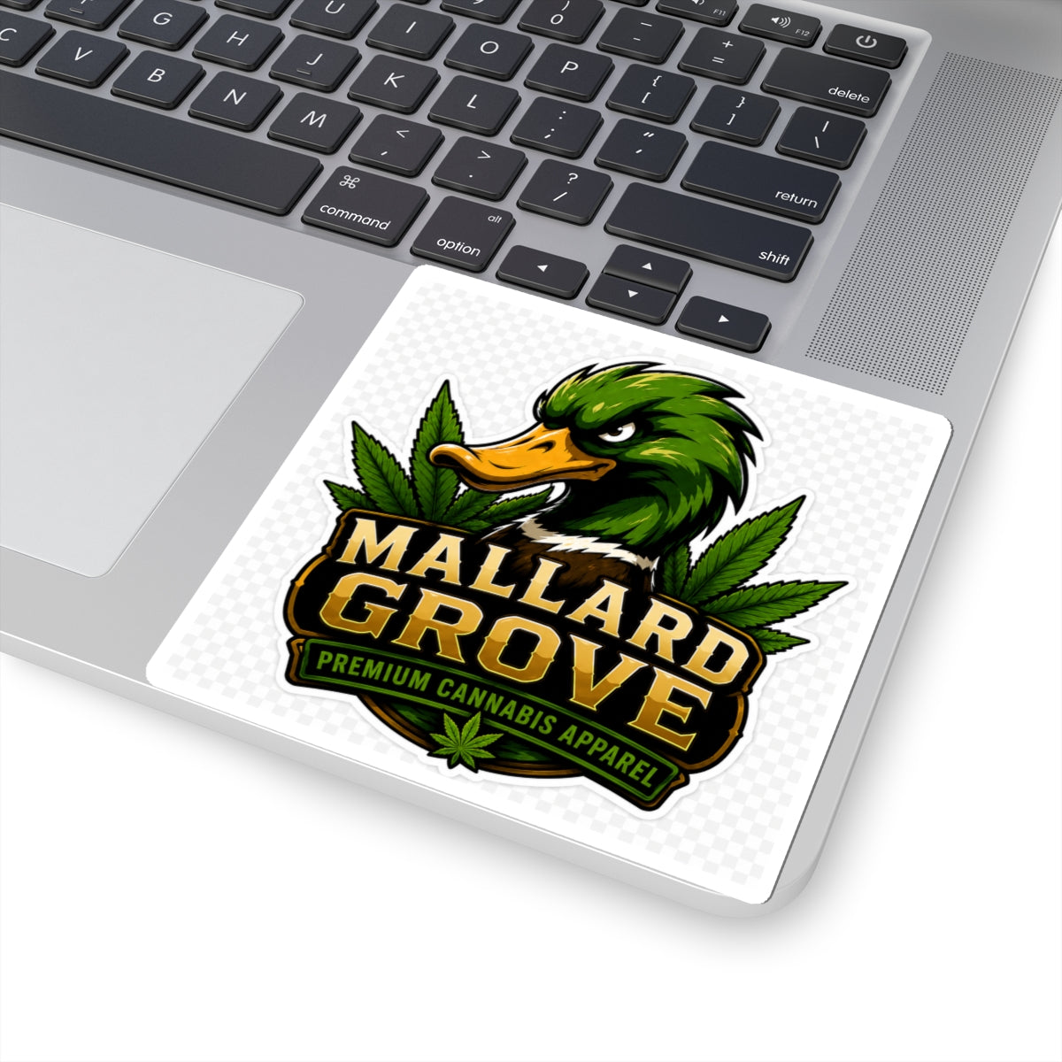 Mallard Grove Premium Cannabis Apparel Duck Sticker