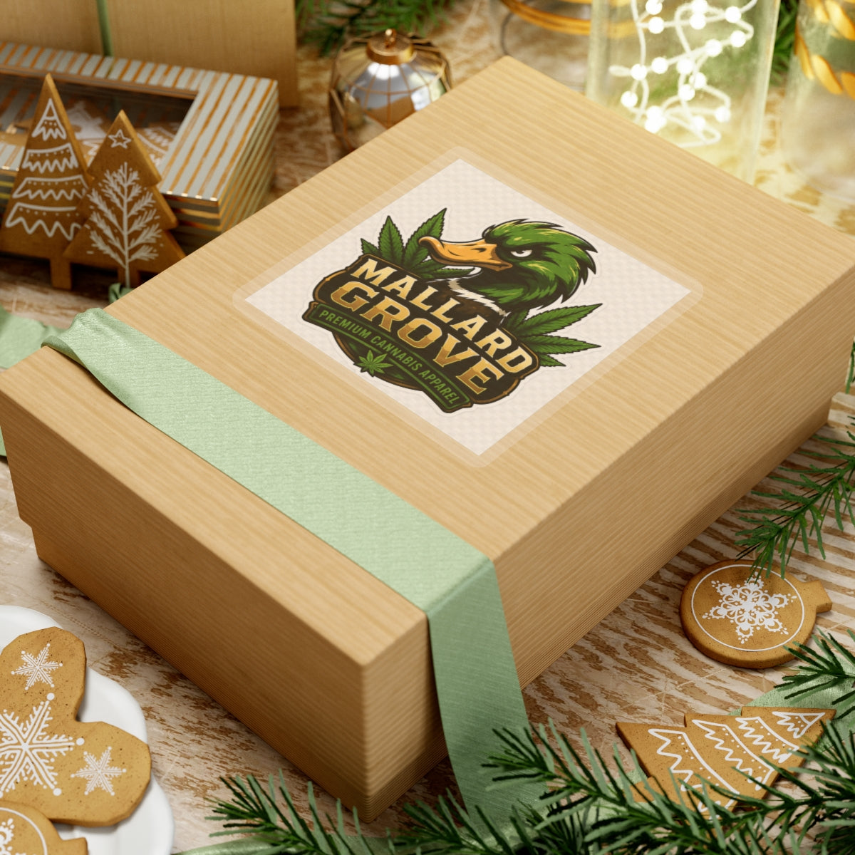 Mallard Grove Premium Cannabis Apparel Duck Sticker