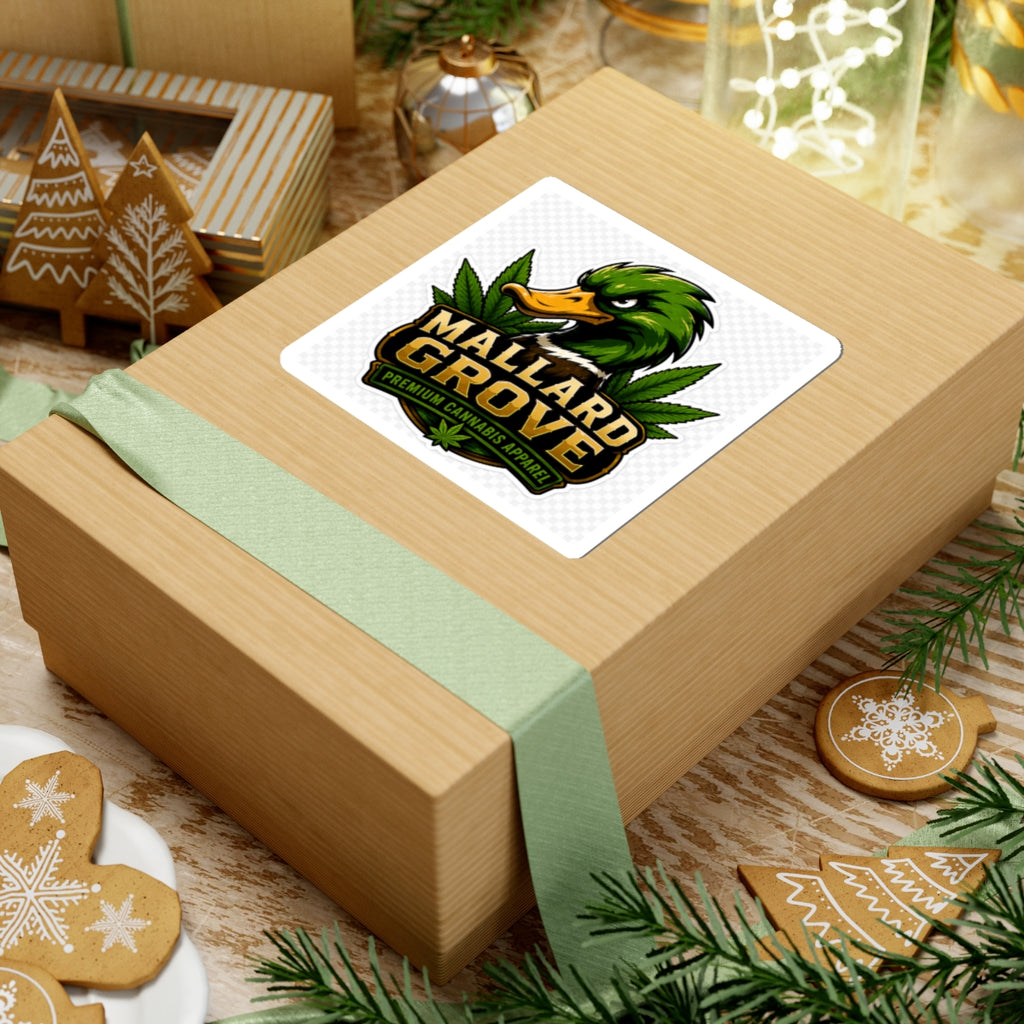 Mallard Grove Premium Cannabis Apparel Duck Sticker