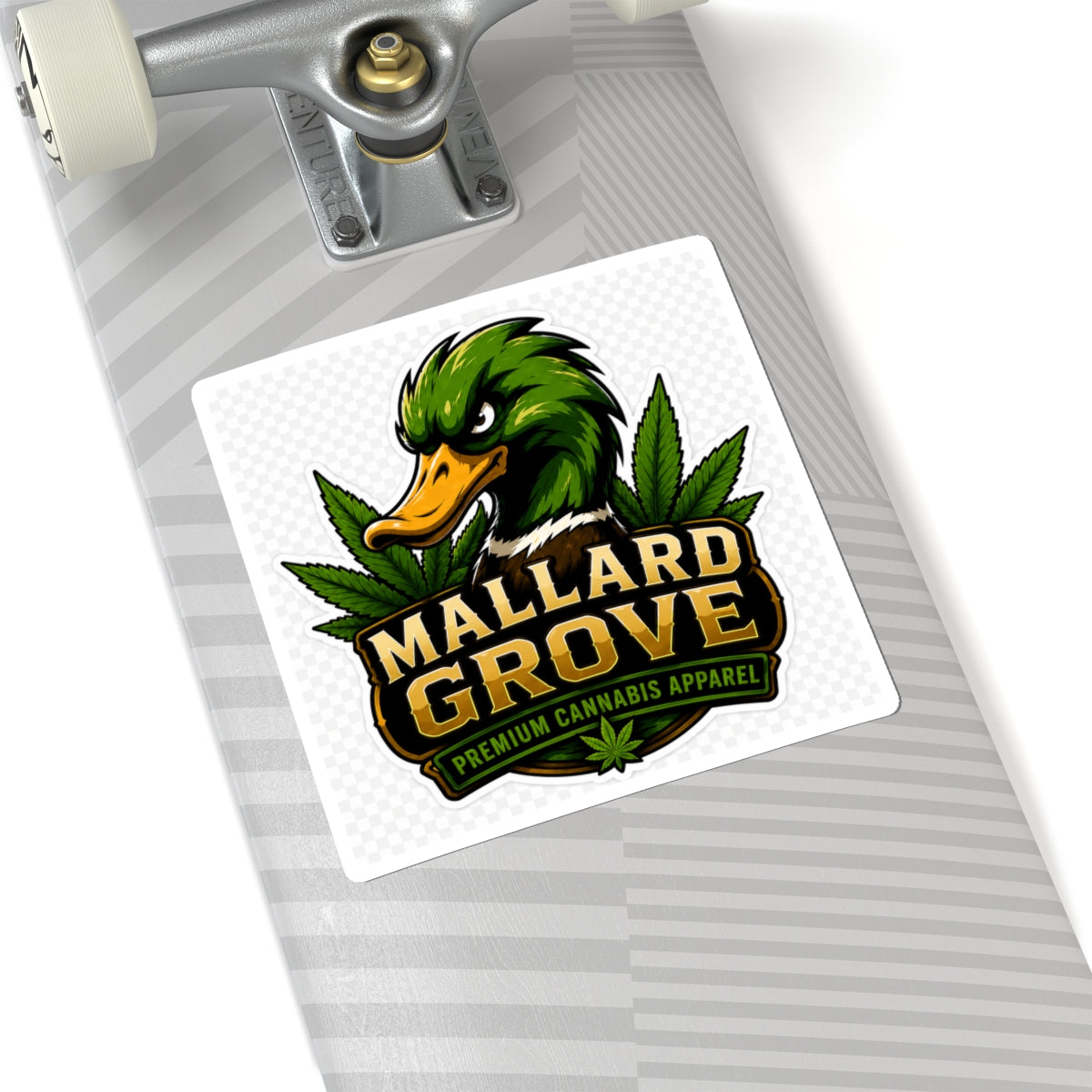 Mallard Grove Premium Cannabis Apparel Duck Sticker
