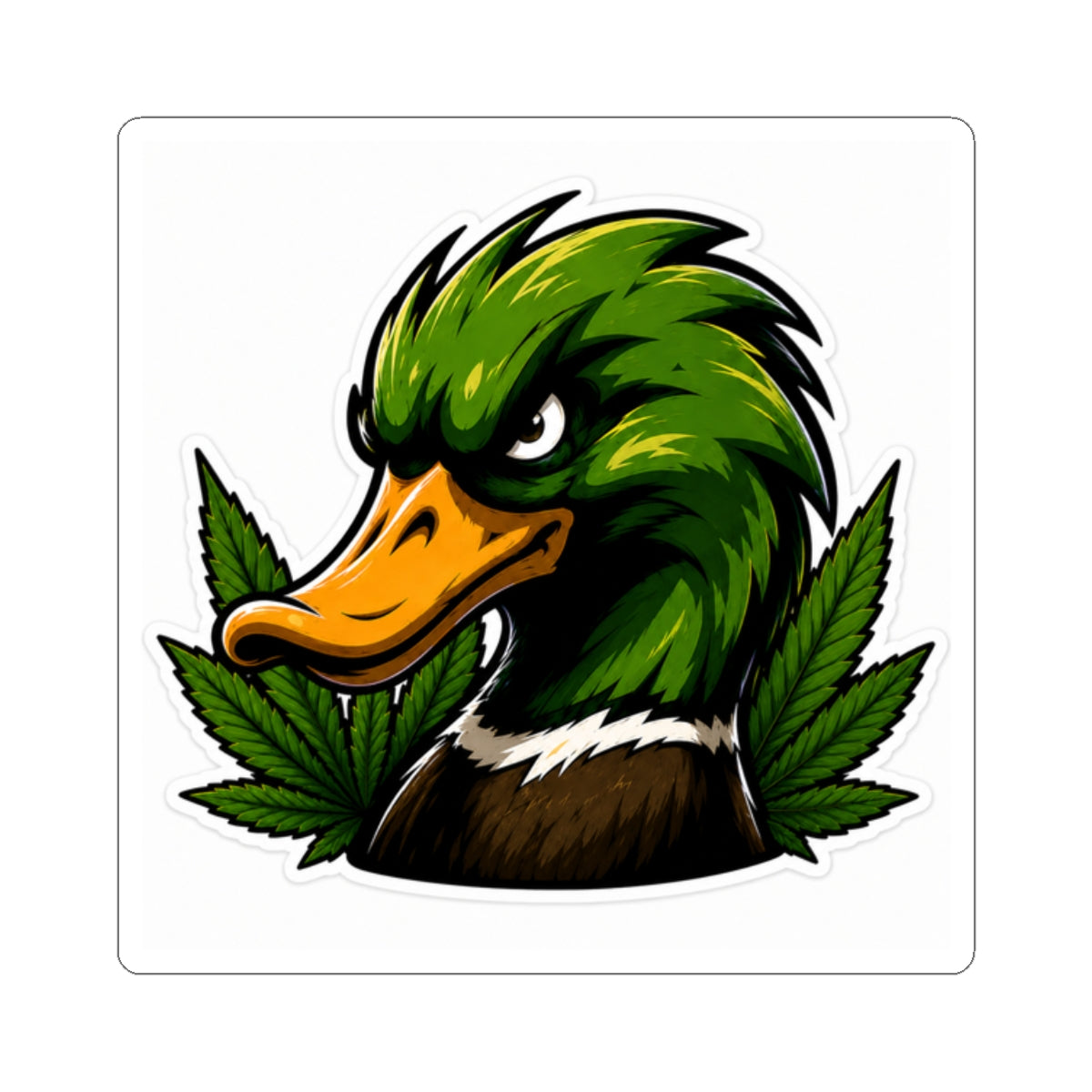 Mallard Grove Premium Cannabis Apparel Sticker