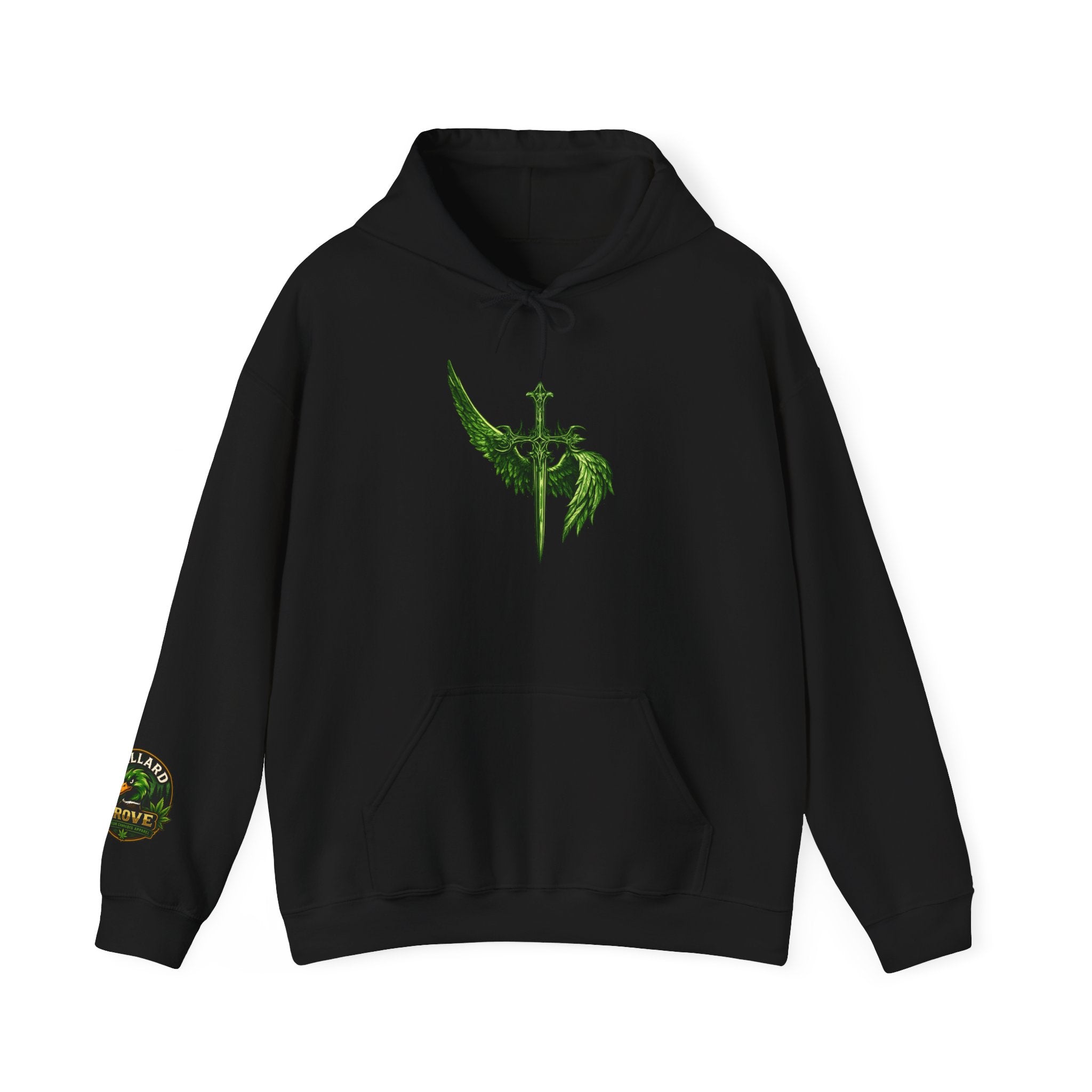Mallard Grove Premium Cannabis Apparel Angelic Sword Hoodie