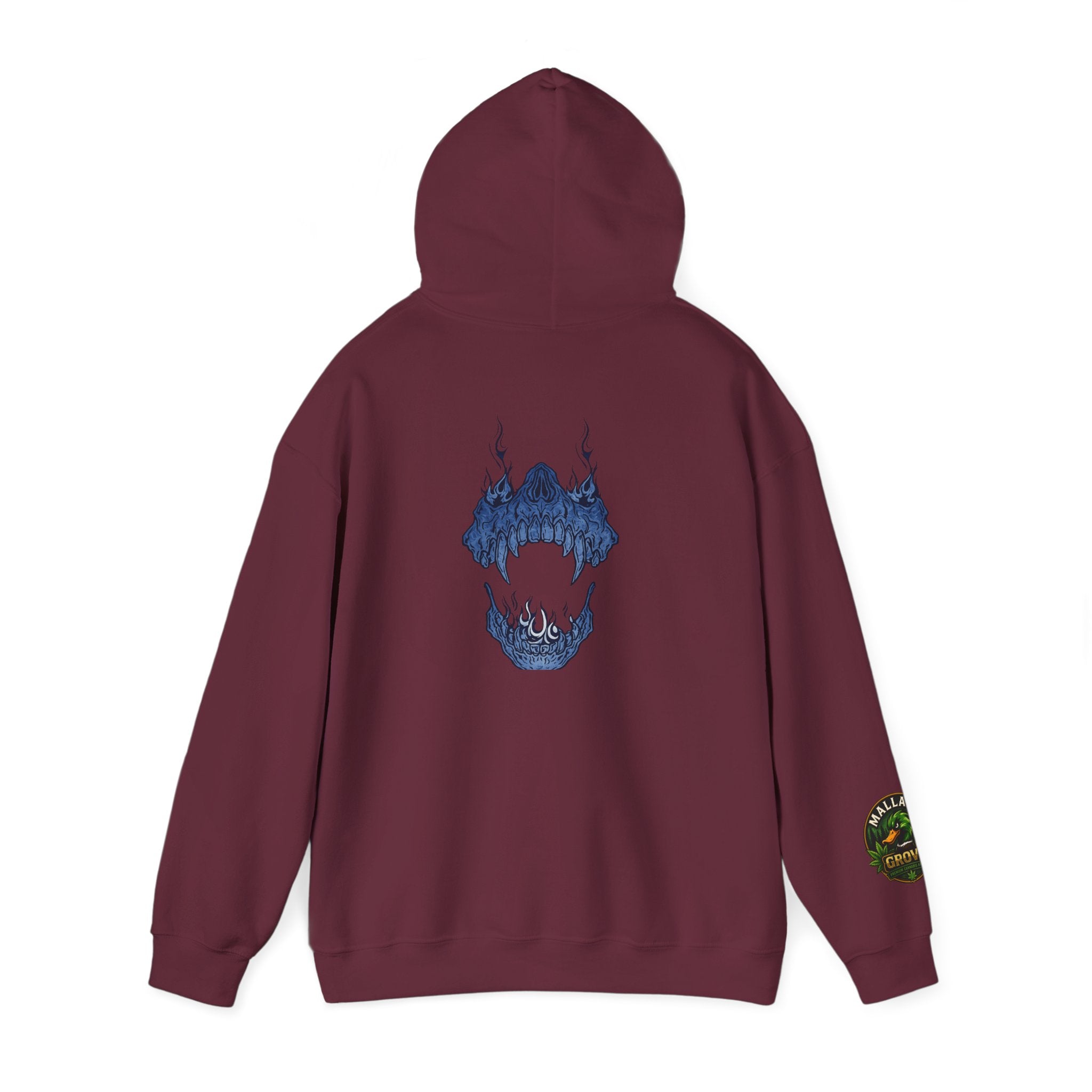 Mallard Grove Premium Cannabis Apparel Dracula Skull Hoodie