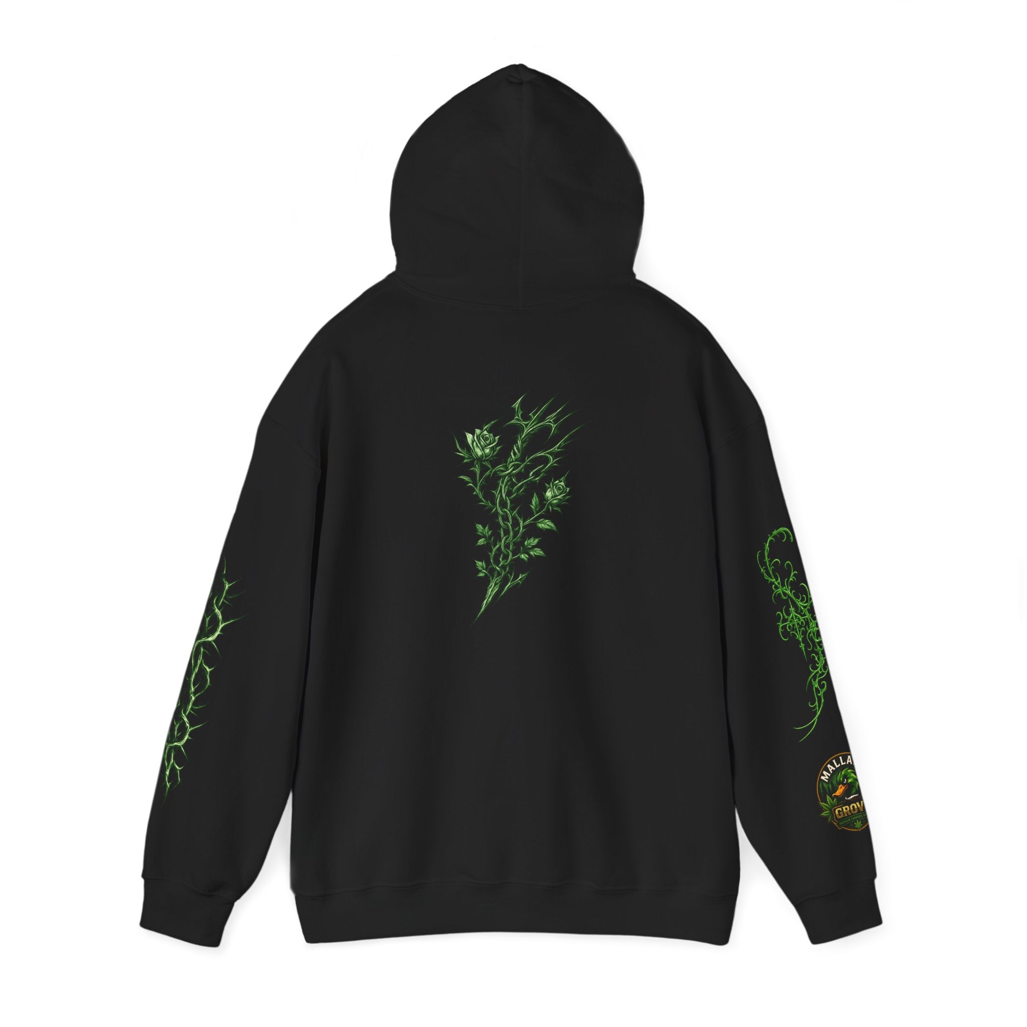 Mallard Grove Premium Cannabis Apparel Spinal Snake Hoodie