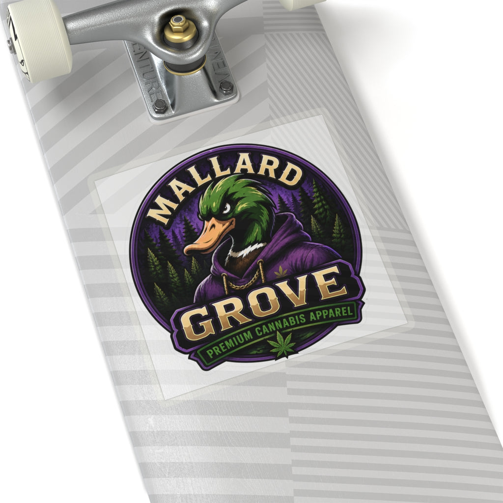 Mallard Grove Premium Cannabis Apparel Hoodie Sticker