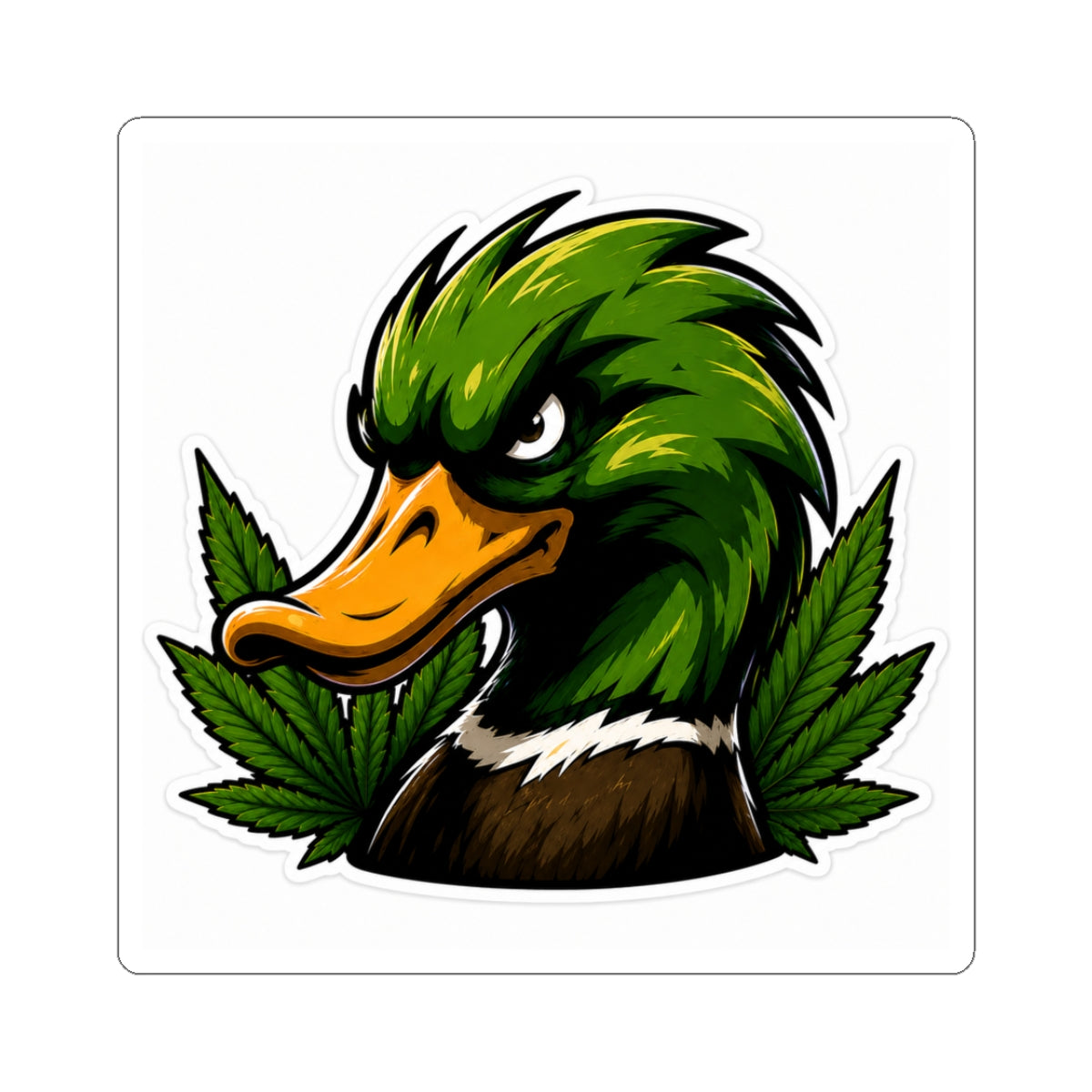 Mallard Grove Premium Cannabis Apparel Sticker