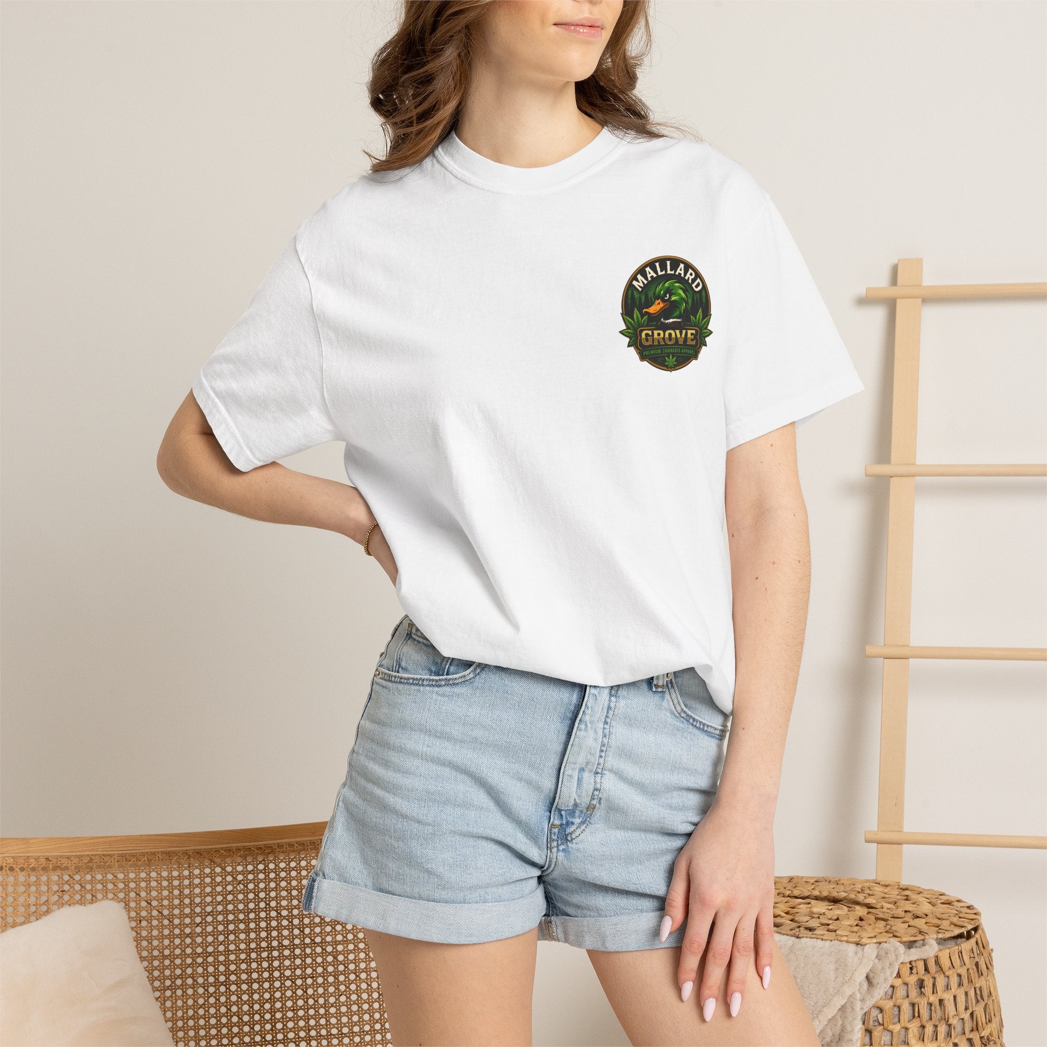 Mallard Grove Premium Cannabis Apparel Angel Tee