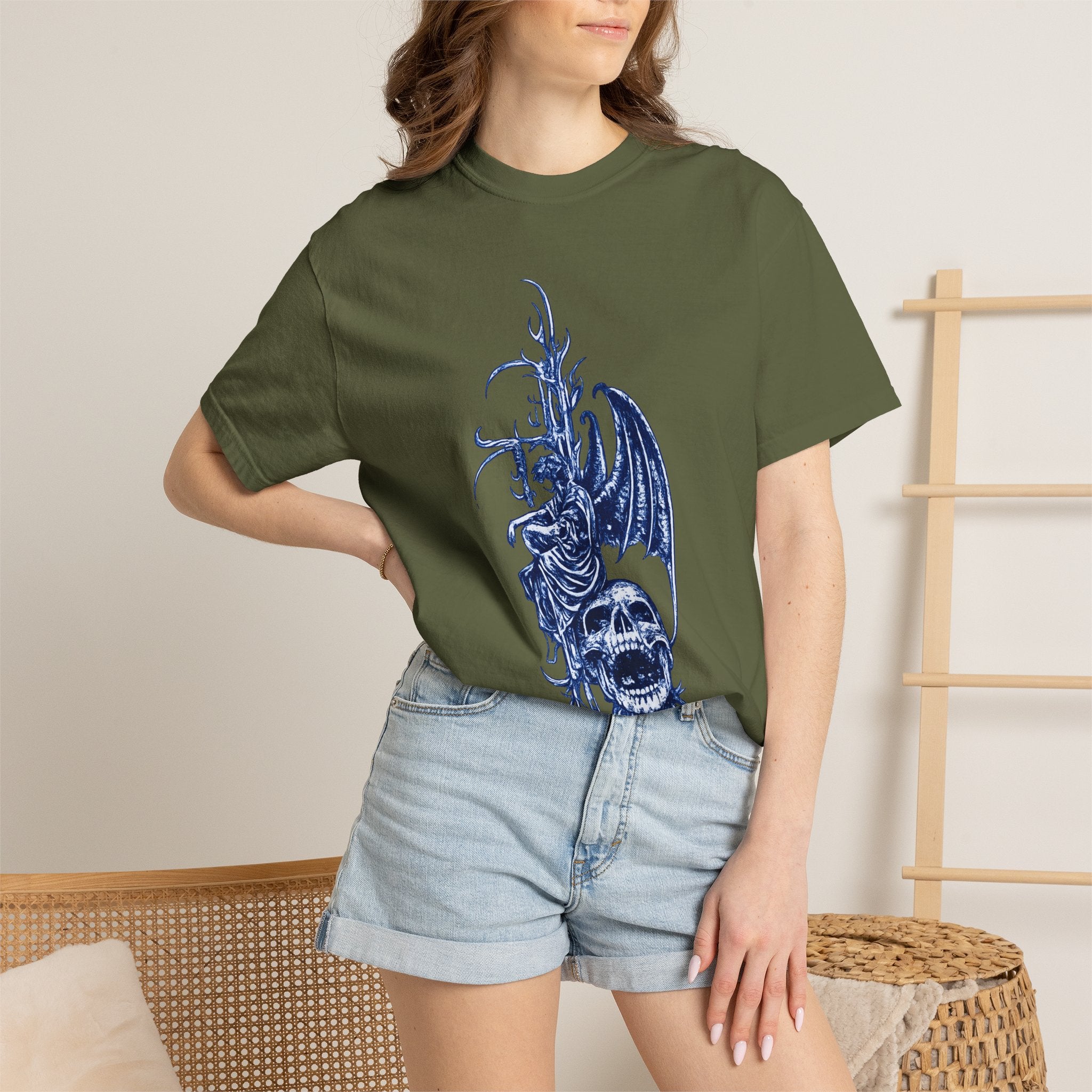 Mallard Grove Premium Cannabis Apparel Angel of Death Tee