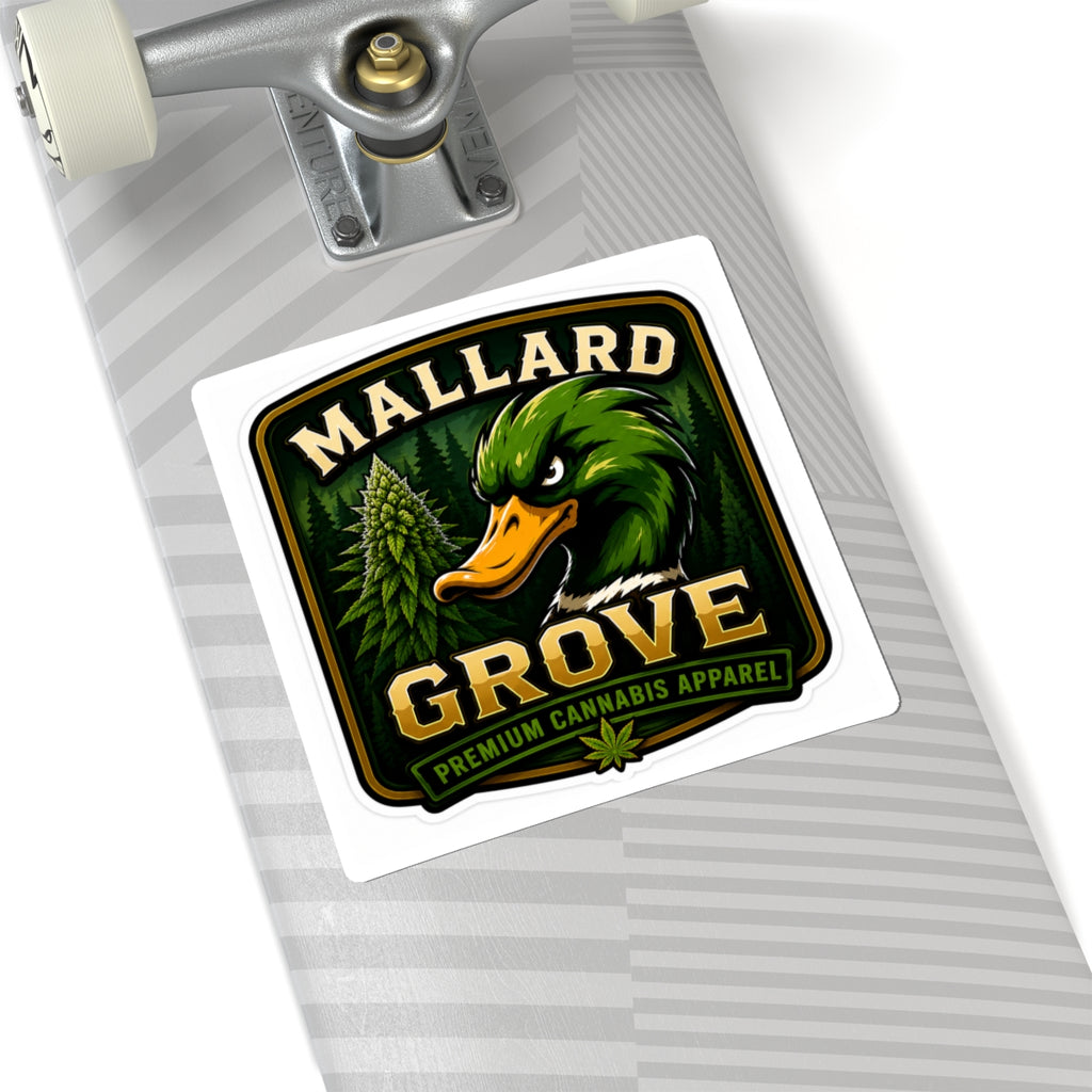 Mallard Grove Premium Cannabis Apparel Trees Sticker