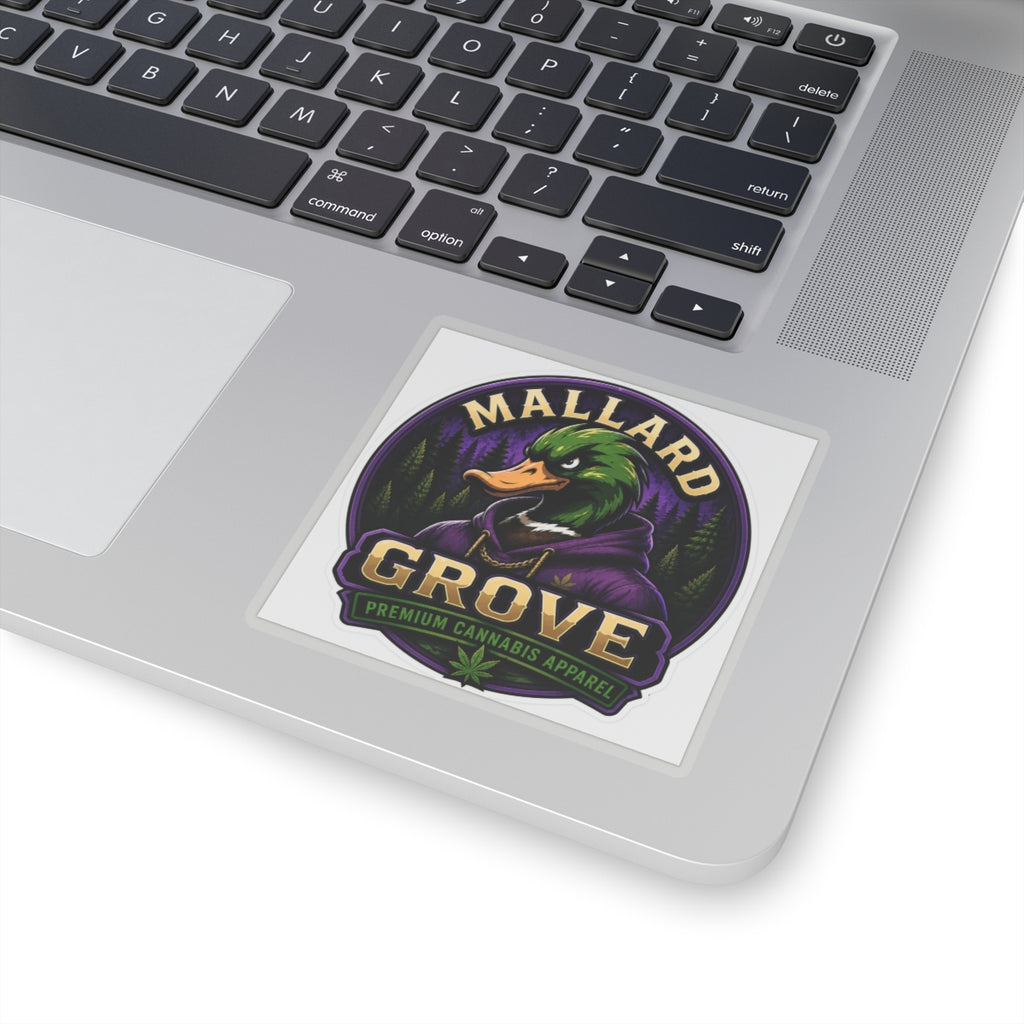 Mallard Grove Premium Cannabis Apparel Hoodie Sticker