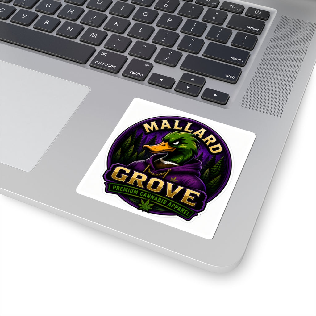 Mallard Grove Premium Cannabis Apparel Hoodie Sticker