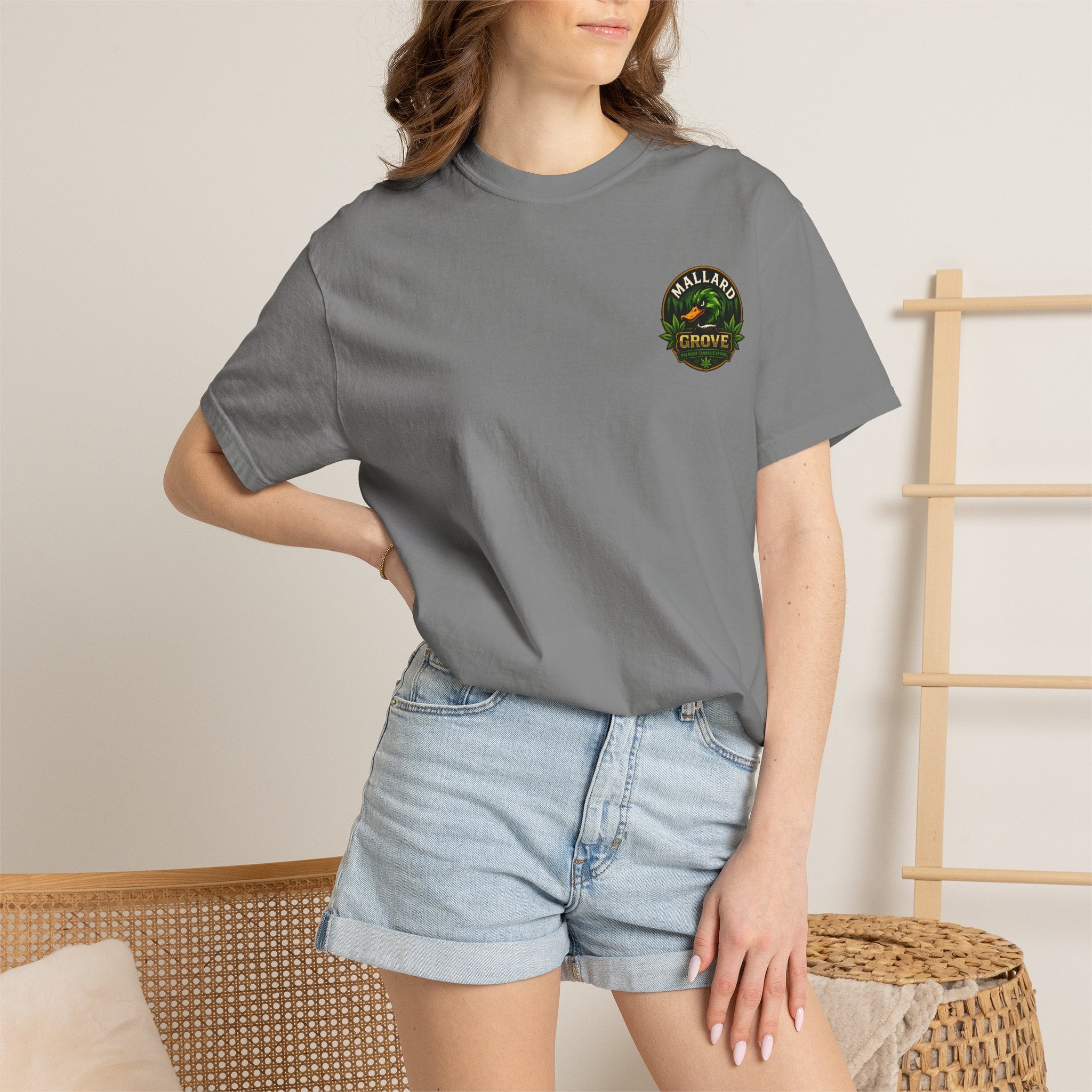 Mallard Grove Premium Cannabis Apparel Cross Tee