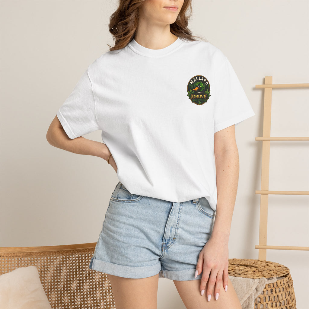 Mallard Grove Premium Cannabis Apparel Cross Tee