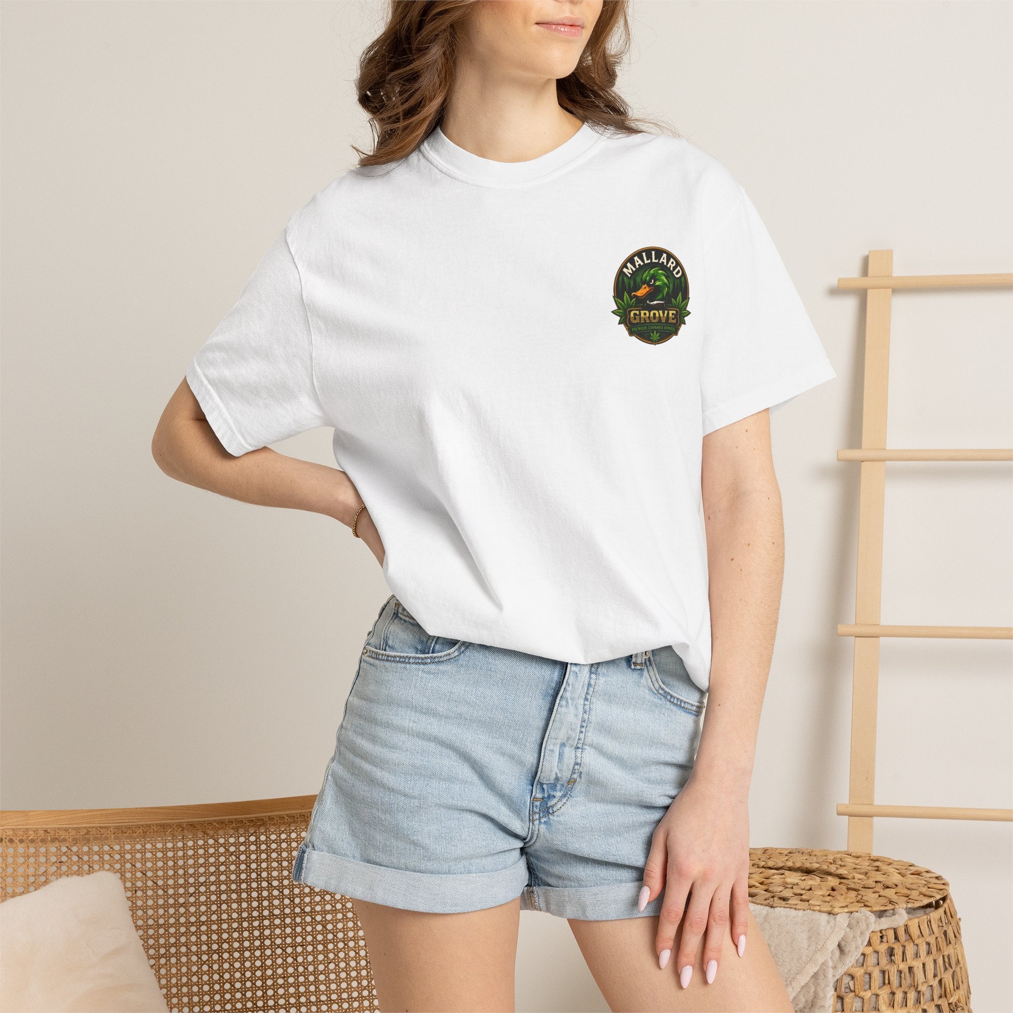 Mallard Grove Premium Cannabis Apparel Cross Tee