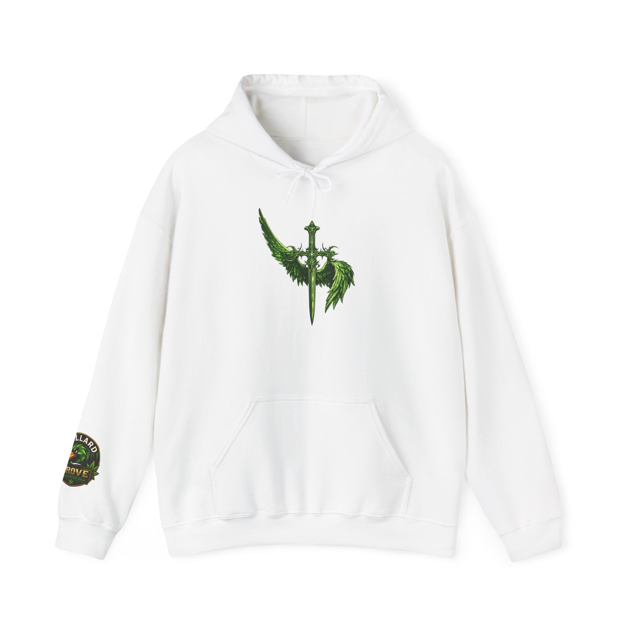 Mallard Grove Premium Cannabis Apparel Angelic Sword Hoodie