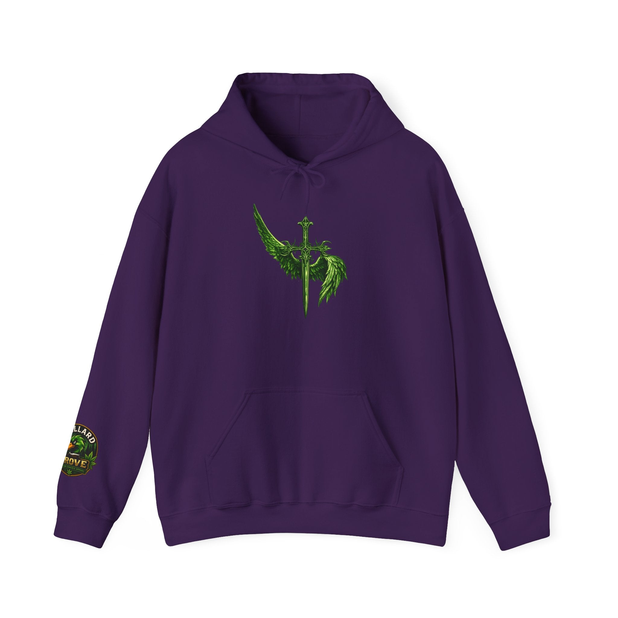 Mallard Grove Premium Cannabis Apparel Angelic Sword Hoodie