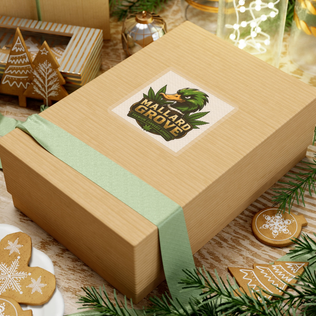 Mallard Grove Premium Cannabis Apparel Duck Sticker