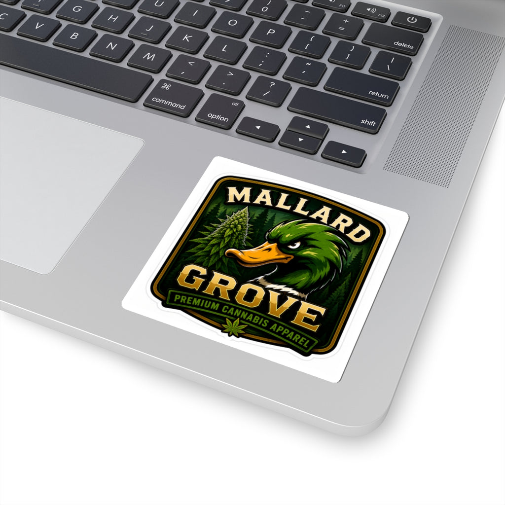 Mallard Grove Premium Cannabis Apparel Trees Sticker