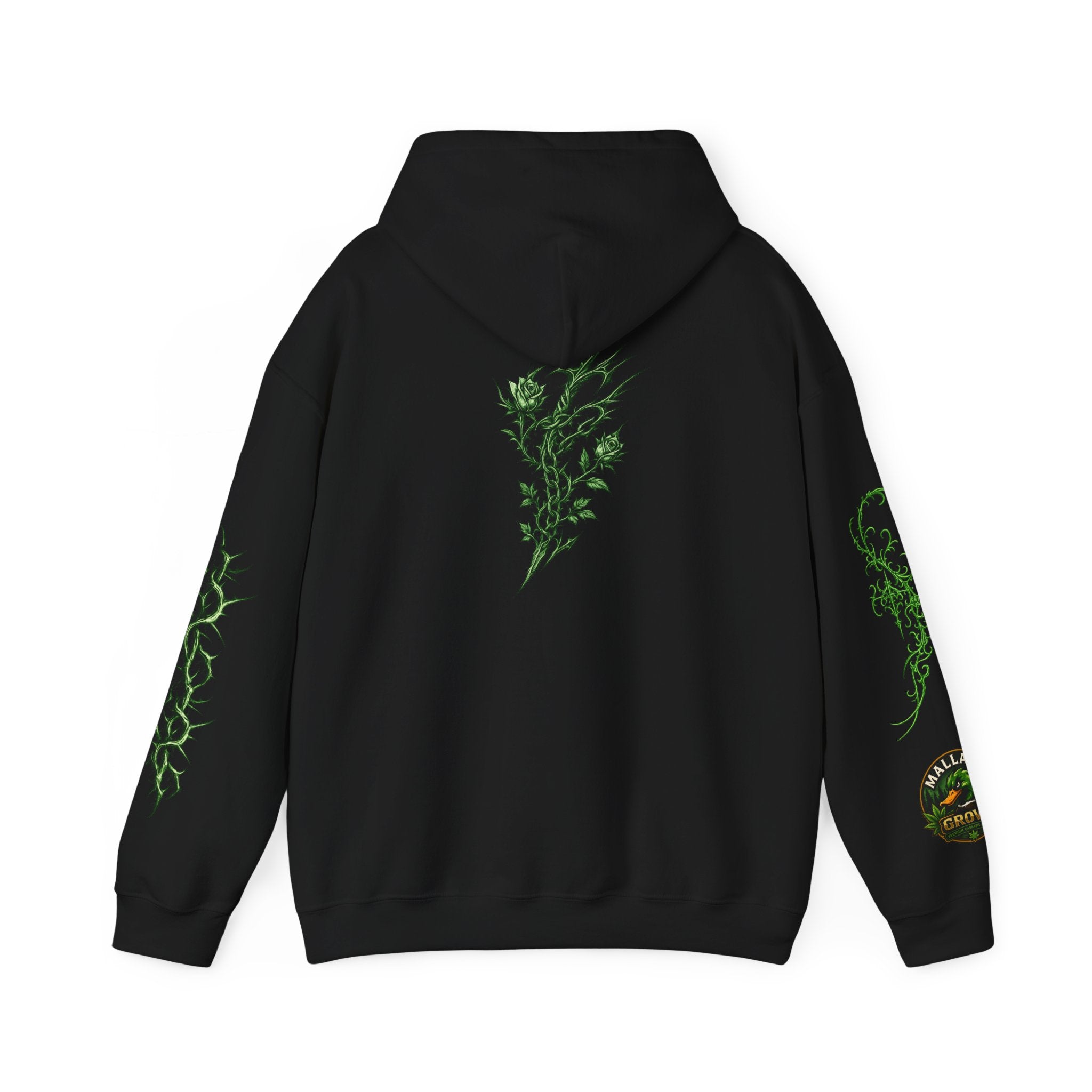 Mallard Grove Premium Cannabis Apparel Spinal Snake Hoodie