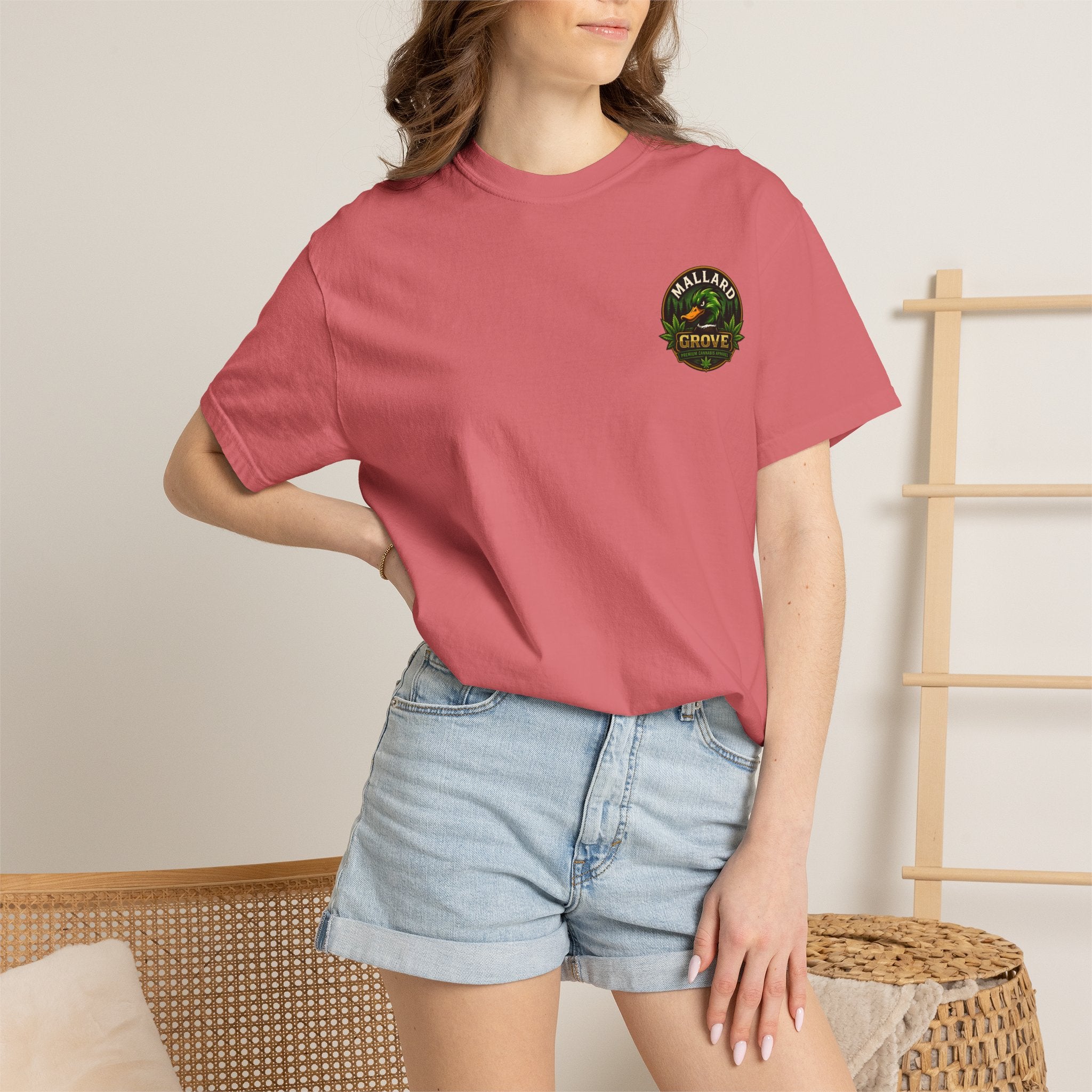 Mallard Grove Premium Cannabis Apparel Cross Tee