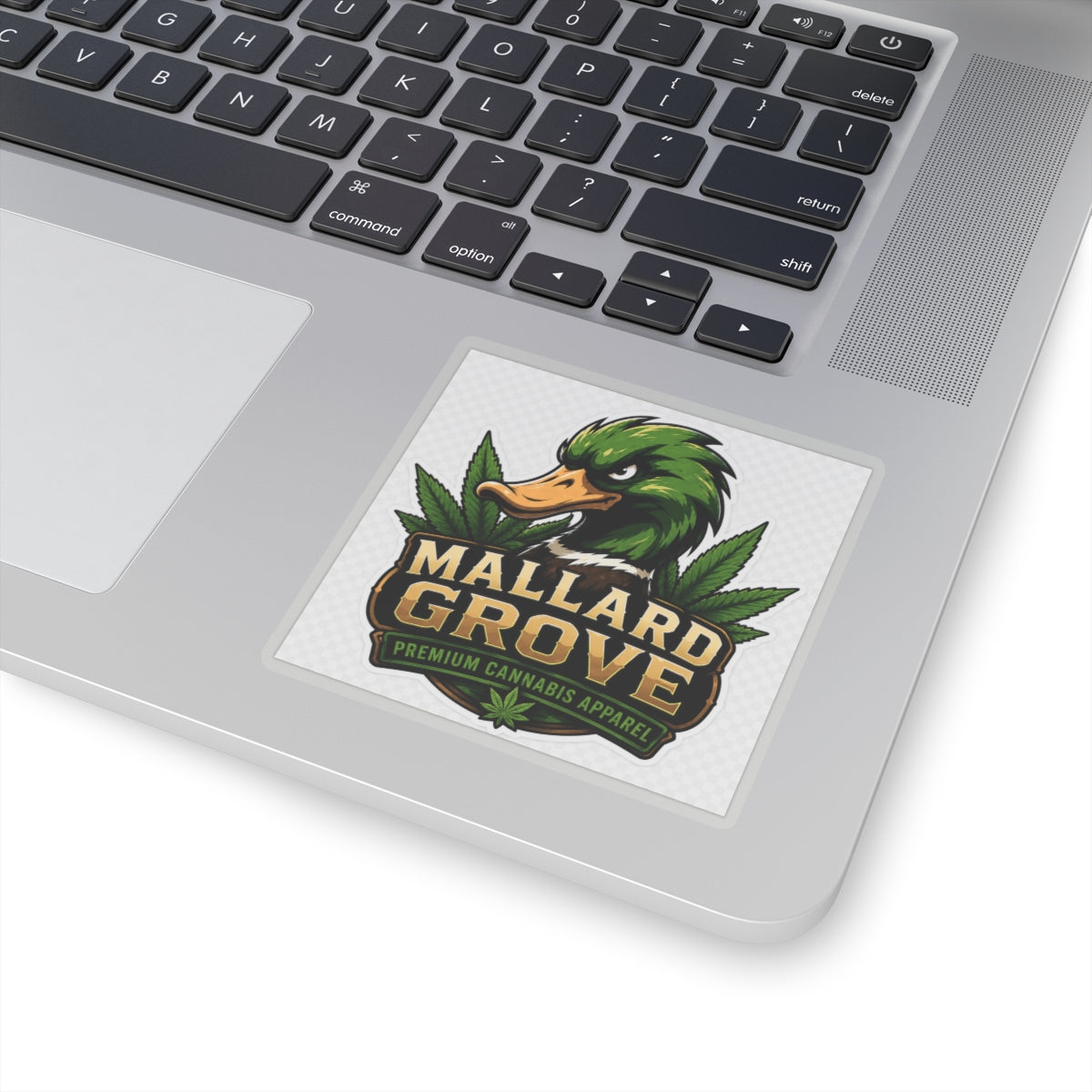 Mallard Grove Premium Cannabis Apparel Duck Sticker