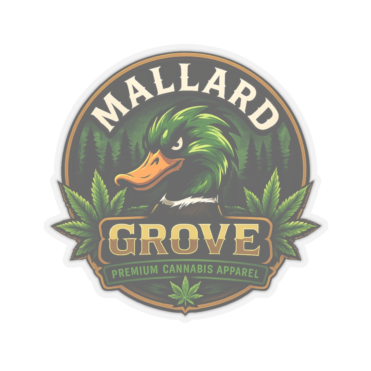 Mallard grove Premium Cannabis Apparel OG Sticker