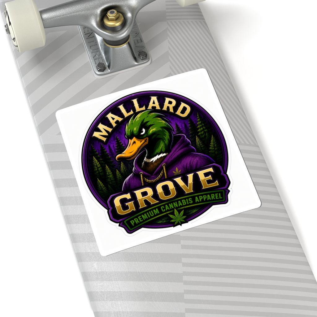 Mallard Grove Premium Cannabis Apparel Hoodie Sticker