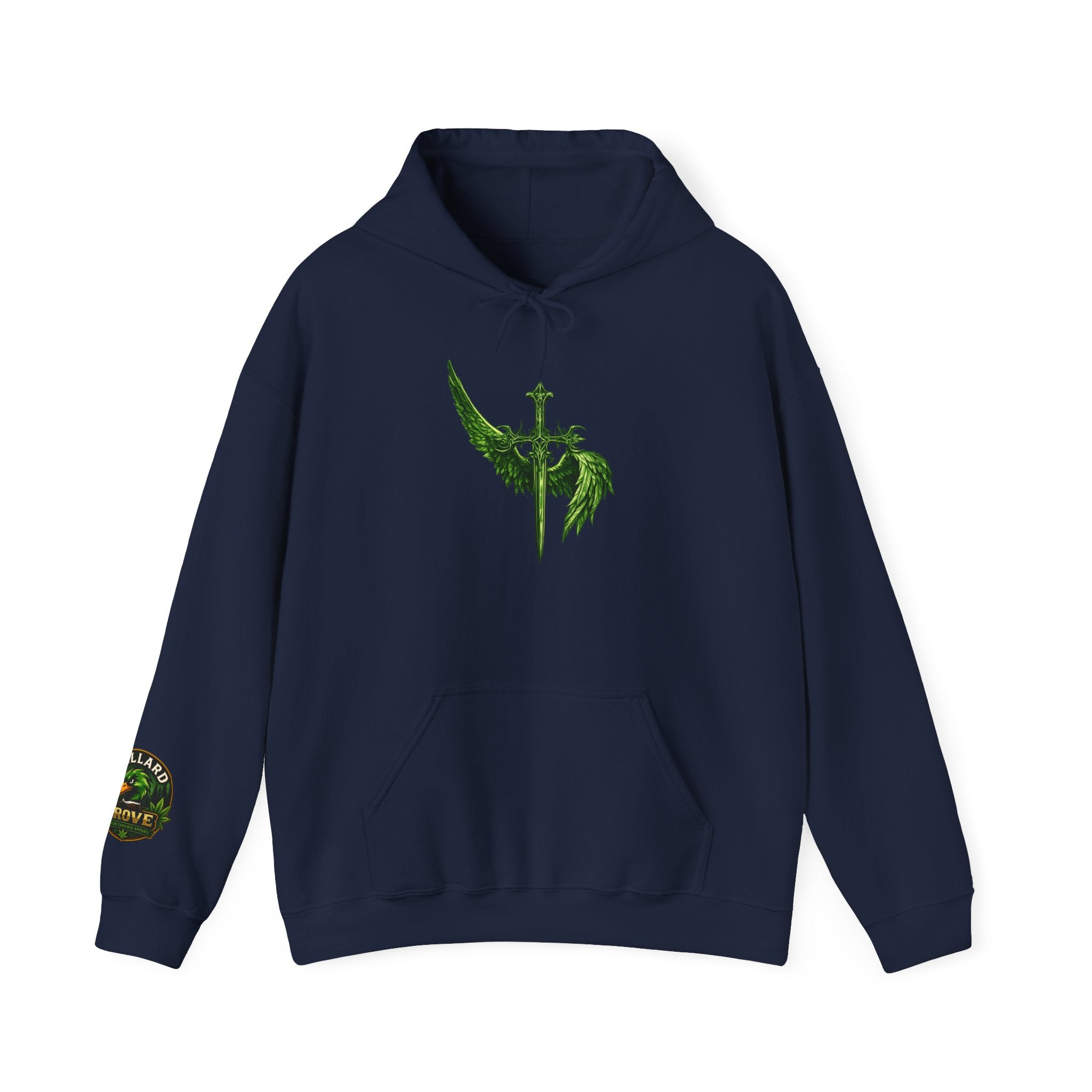 Mallard Grove Premium Cannabis Apparel Angelic Sword Hoodie