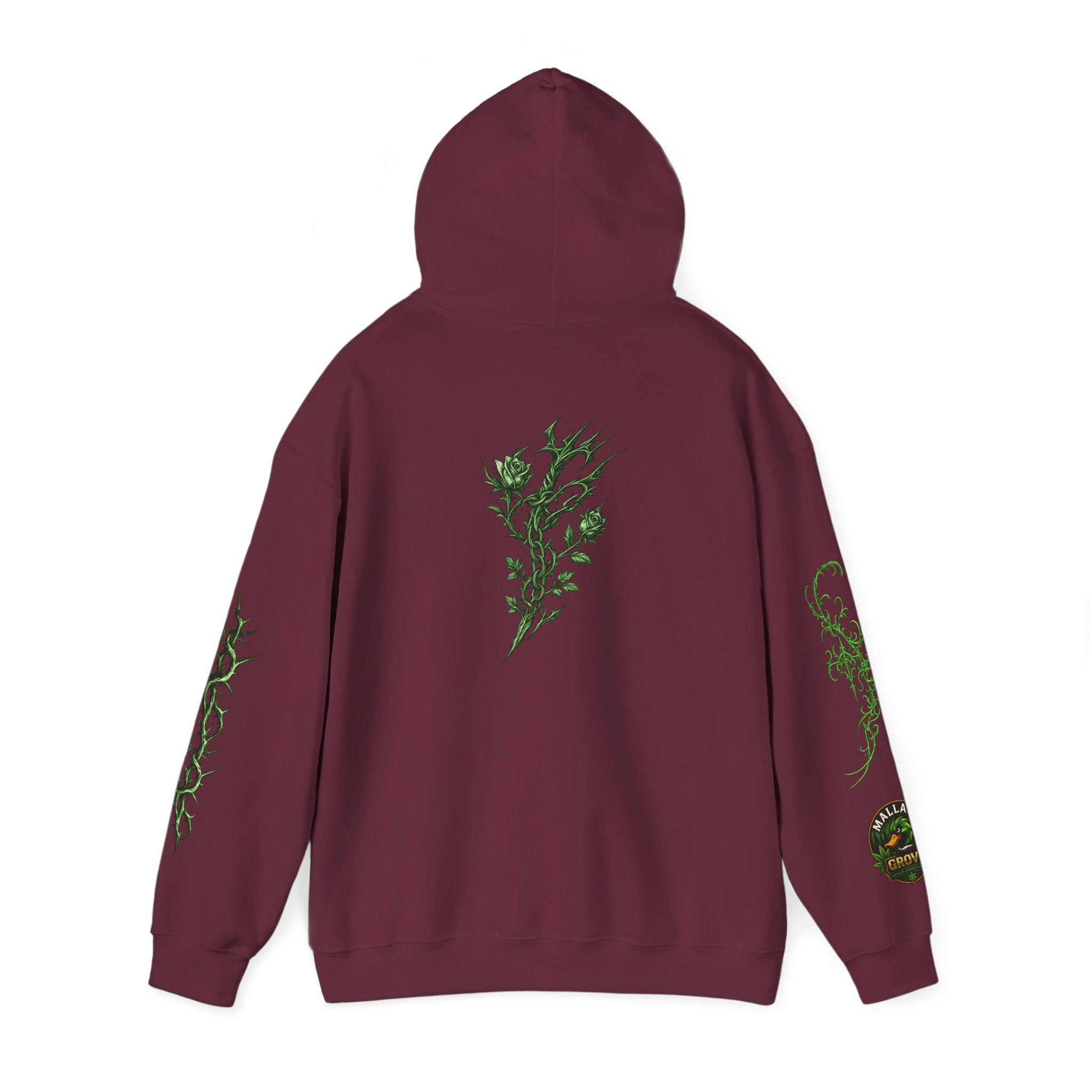 Mallard Grove Premium Cannabis Apparel Spinal Snake Hoodie