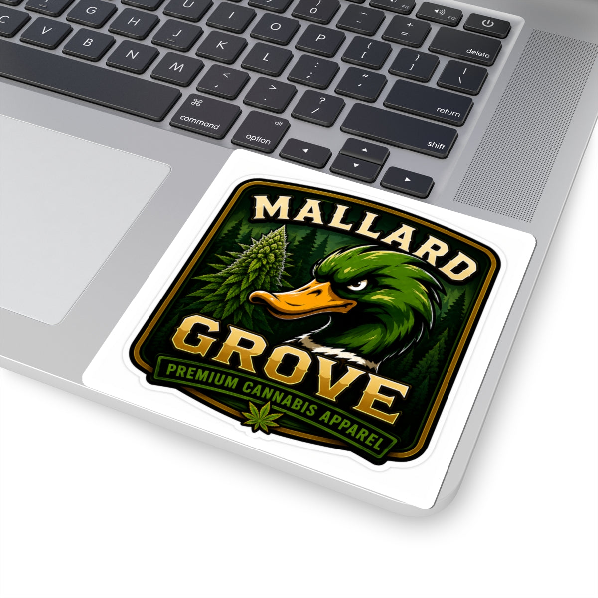 Mallard Grove Premium Cannabis Apparel Trees Sticker