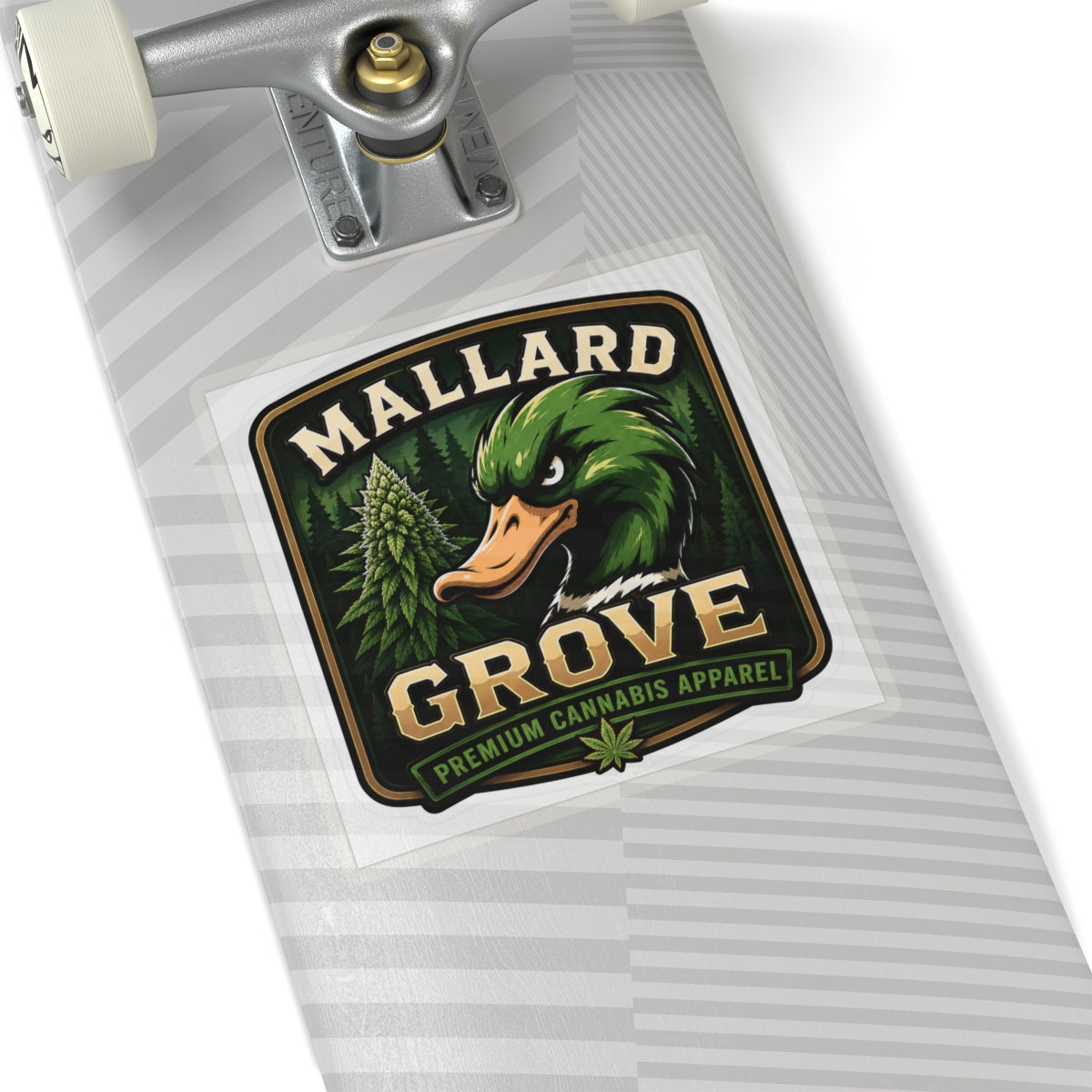 Mallard Grove Premium Cannabis Apparel Trees Sticker