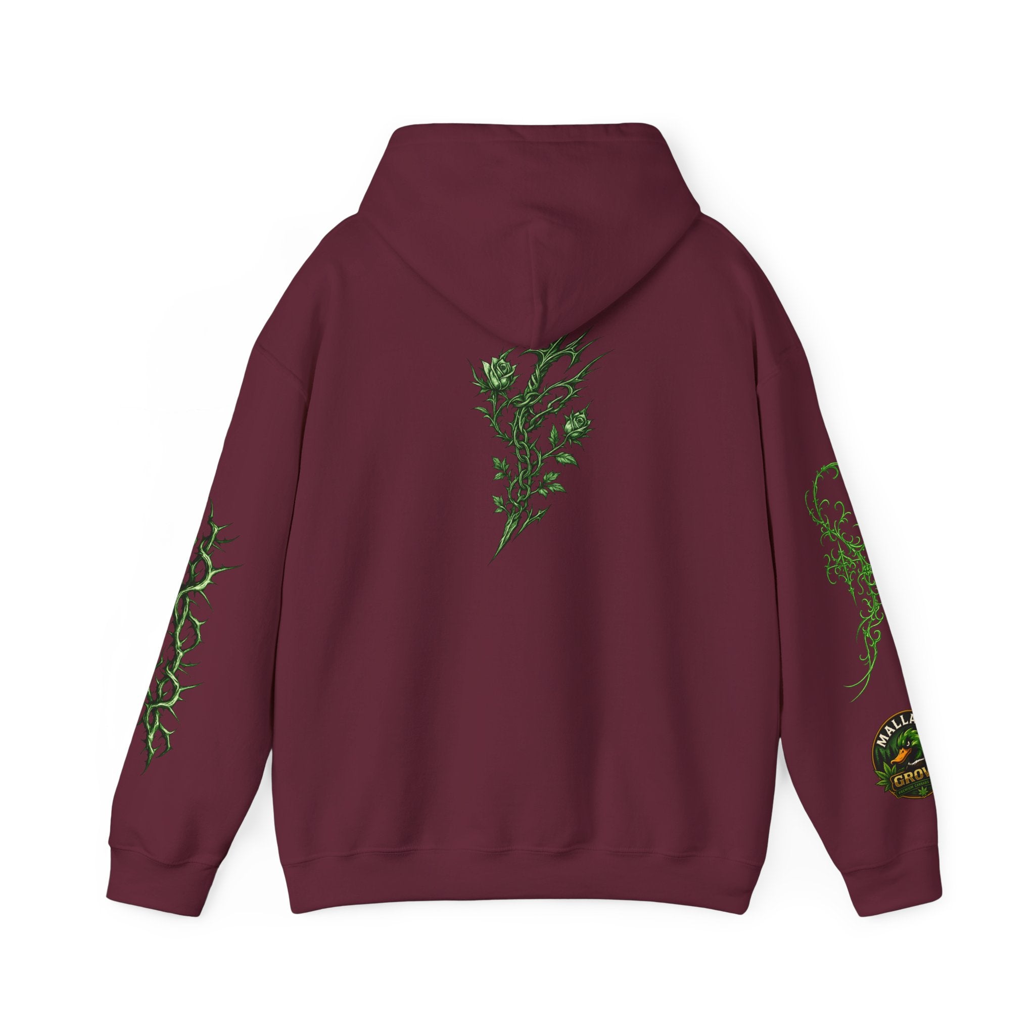 Mallard Grove Premium Cannabis Apparel Spinal Snake Hoodie