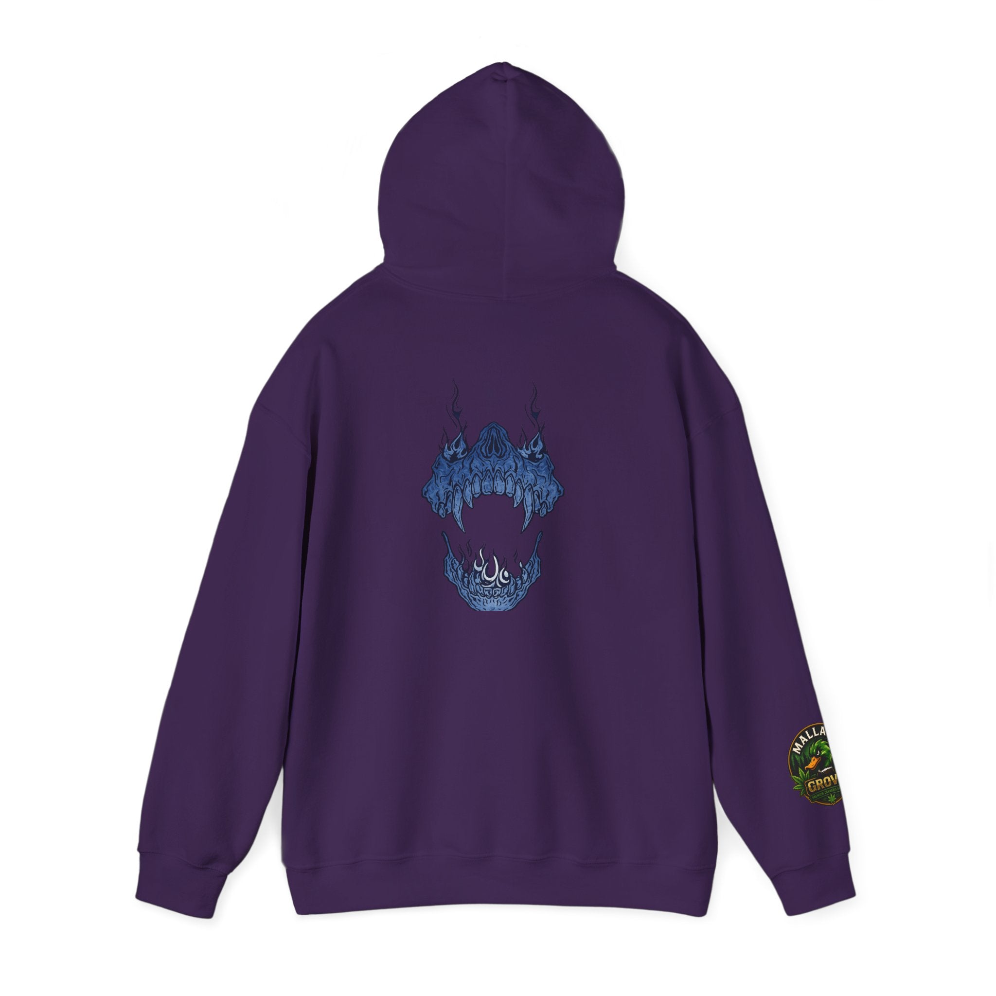 Mallard Grove Premium Cannabis Apparel Dracula Skull Hoodie