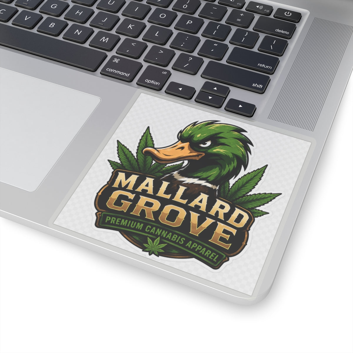 Mallard Grove Premium Cannabis Apparel Duck Sticker