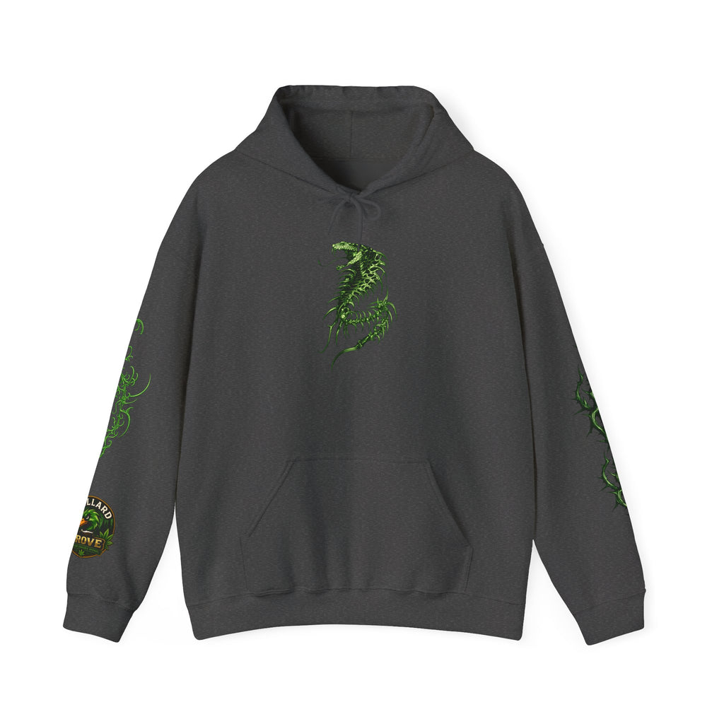 Mallard Grove Premium Cannabis Apparel Spinal Snake Hoodie