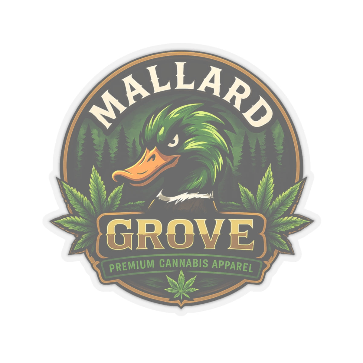Mallard grove Premium Cannabis Apparel OG Sticker